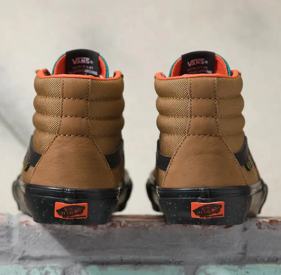 SKATE SK8-HI OUTDOOR BROWN/BLACK SALE