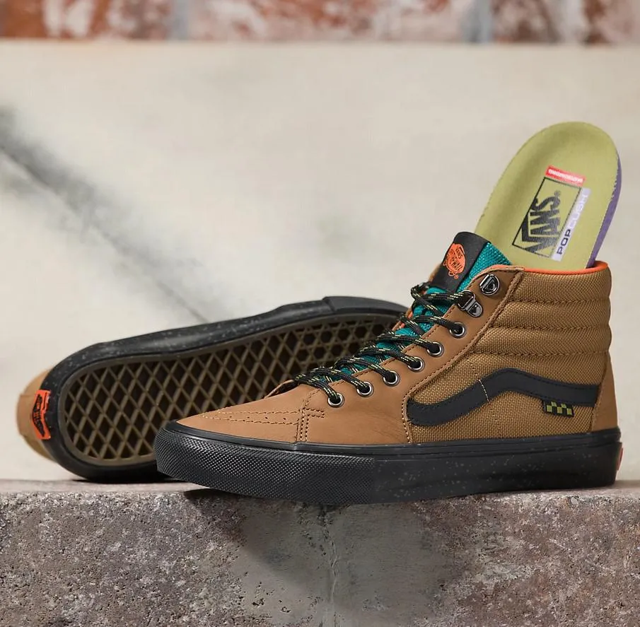 SKATE SK8-HI OUTDOOR BROWN/BLACK SALE