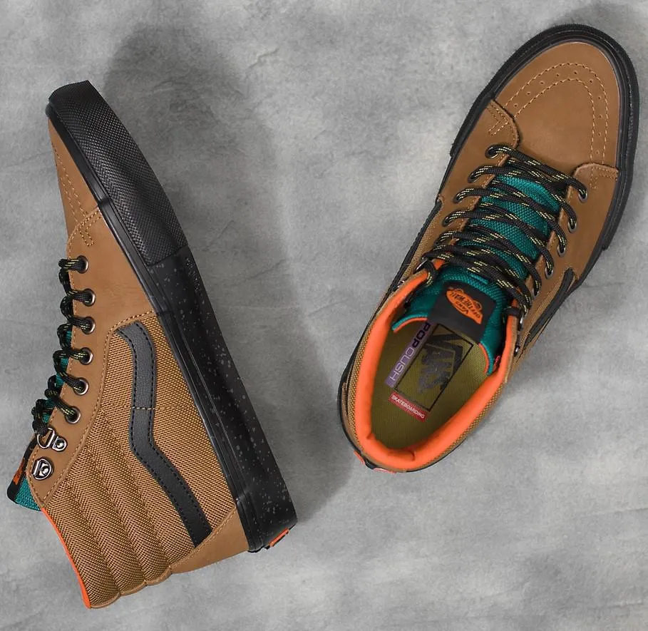 SKATE SK8-HI OUTDOOR BROWN/BLACK SALE