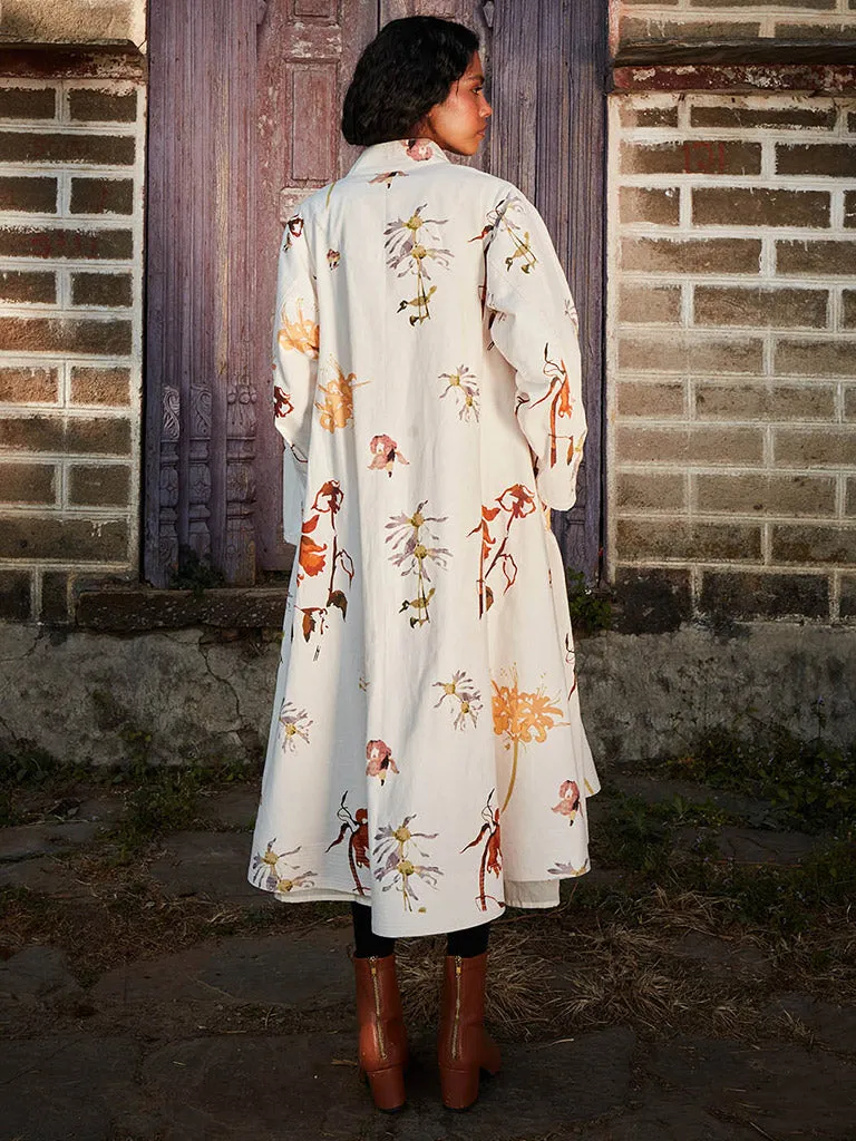 Snowcap Trench Dress