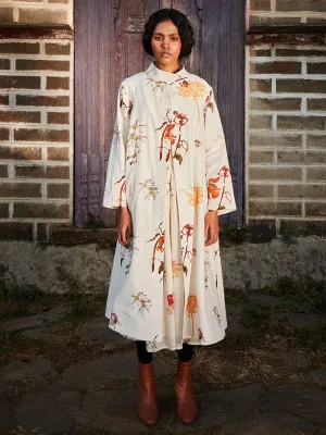 Snowcap Trench Dress