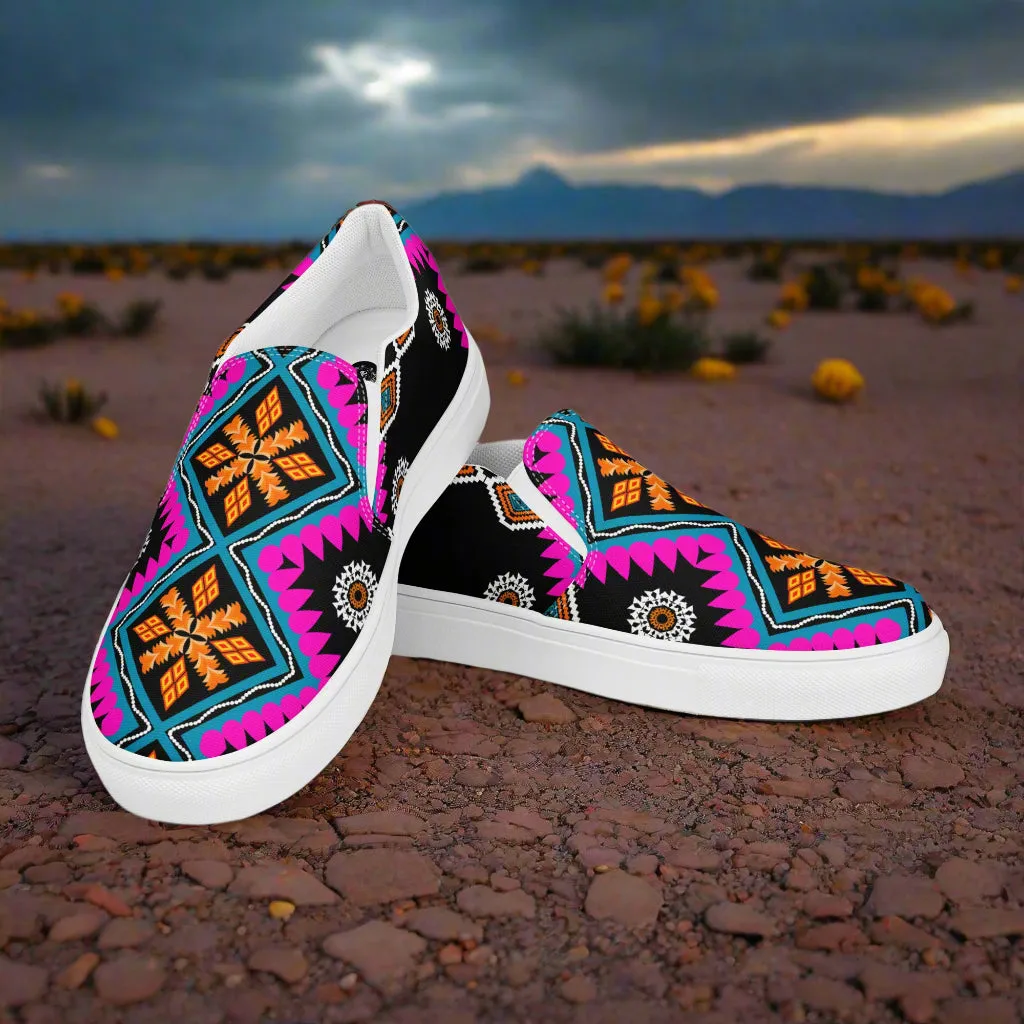 Southwest | Women’s Slip-on Canvas Shoes | Sonyeta