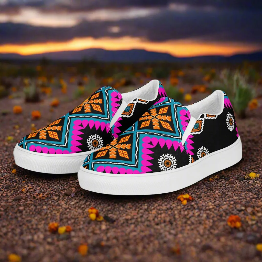 Southwest | Women’s Slip-on Canvas Shoes | Sonyeta