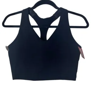 Spanx SpanxShape Black Get Moving Longline Sports Bra NWT Large