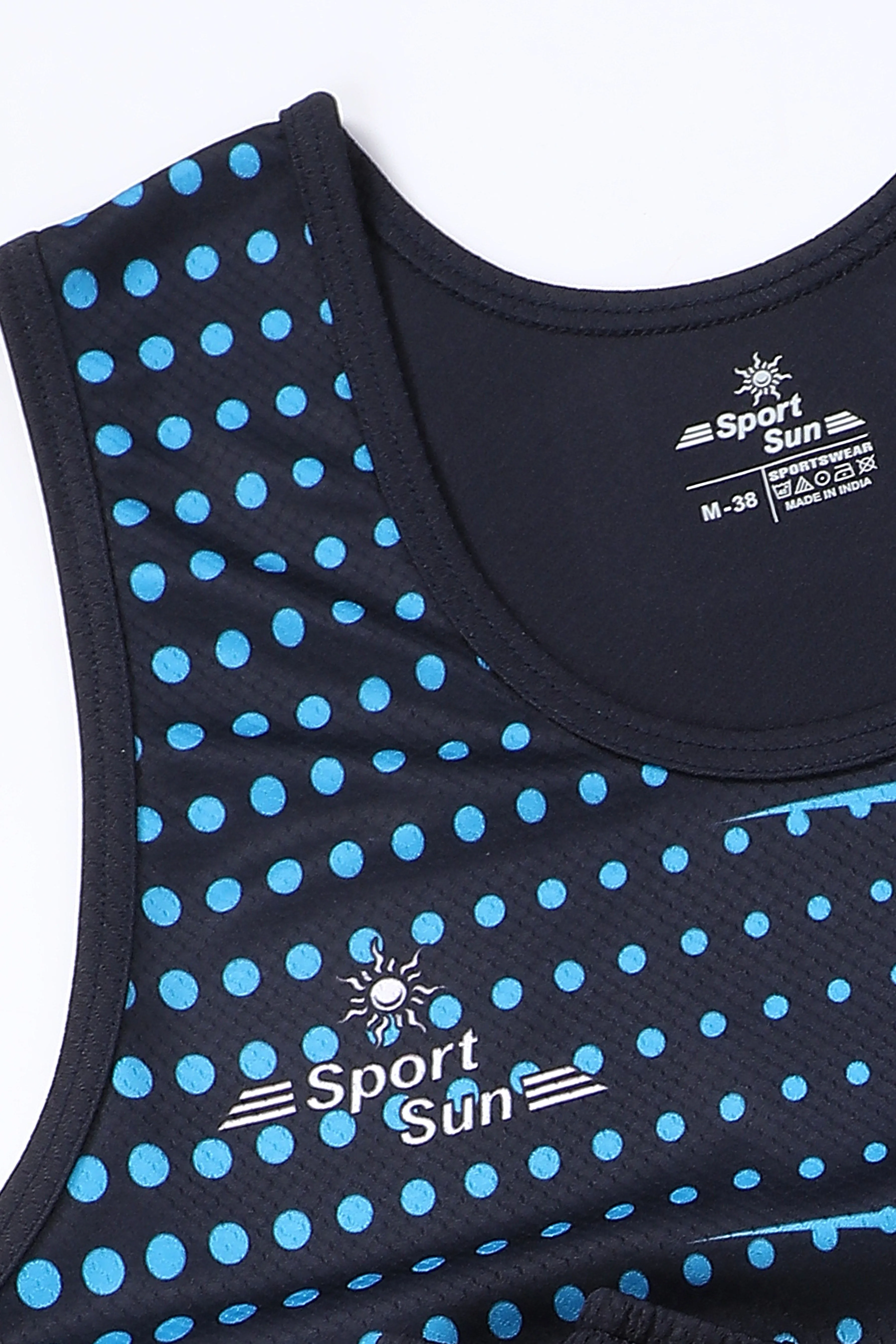 Sport Sun Printed Navy Blue Athletic Kit