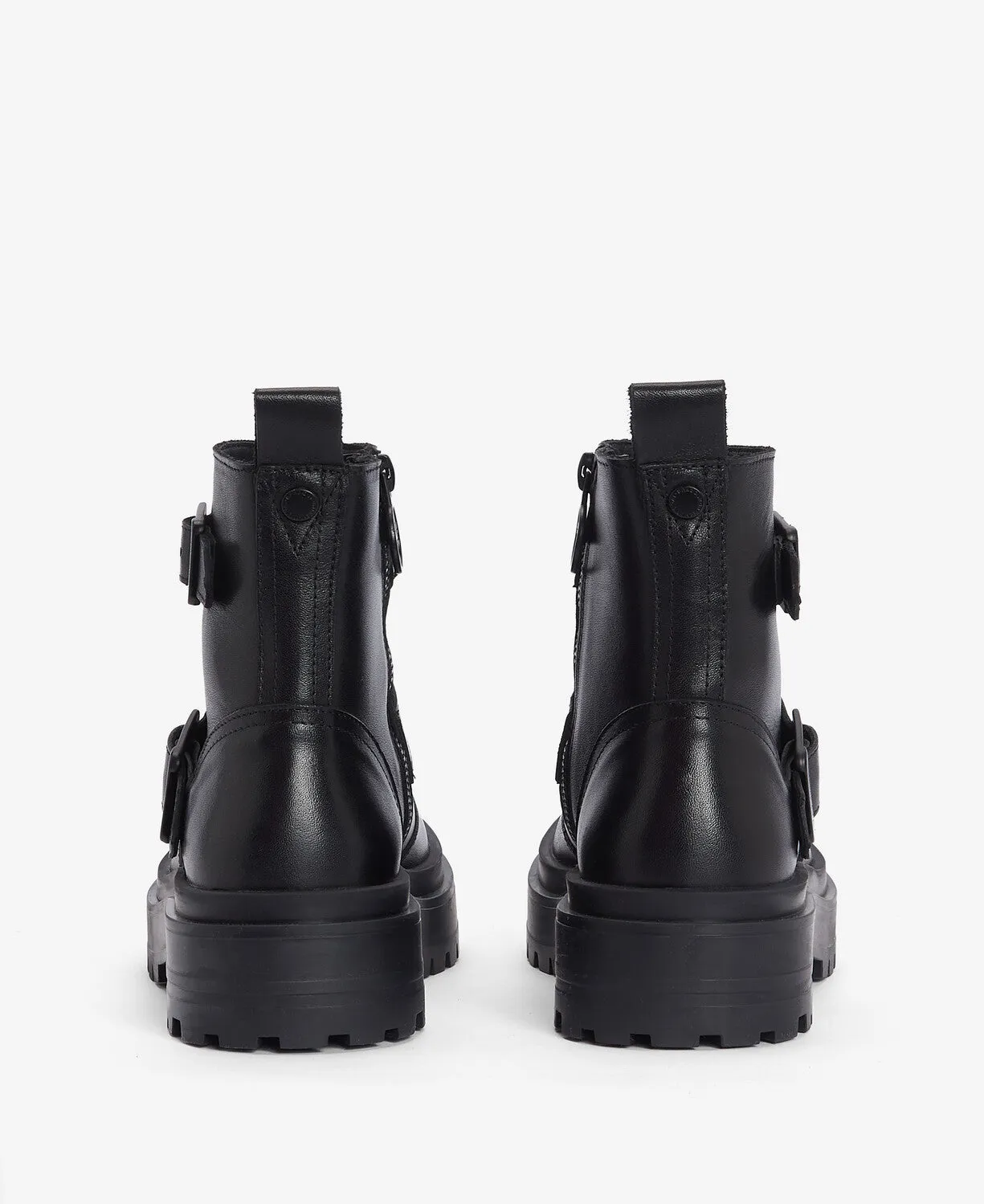 Tasmin Double-Buckle Chelsea Boots