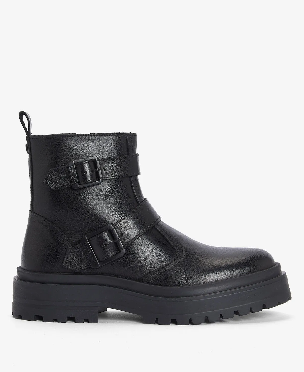 Tasmin Double-Buckle Chelsea Boots