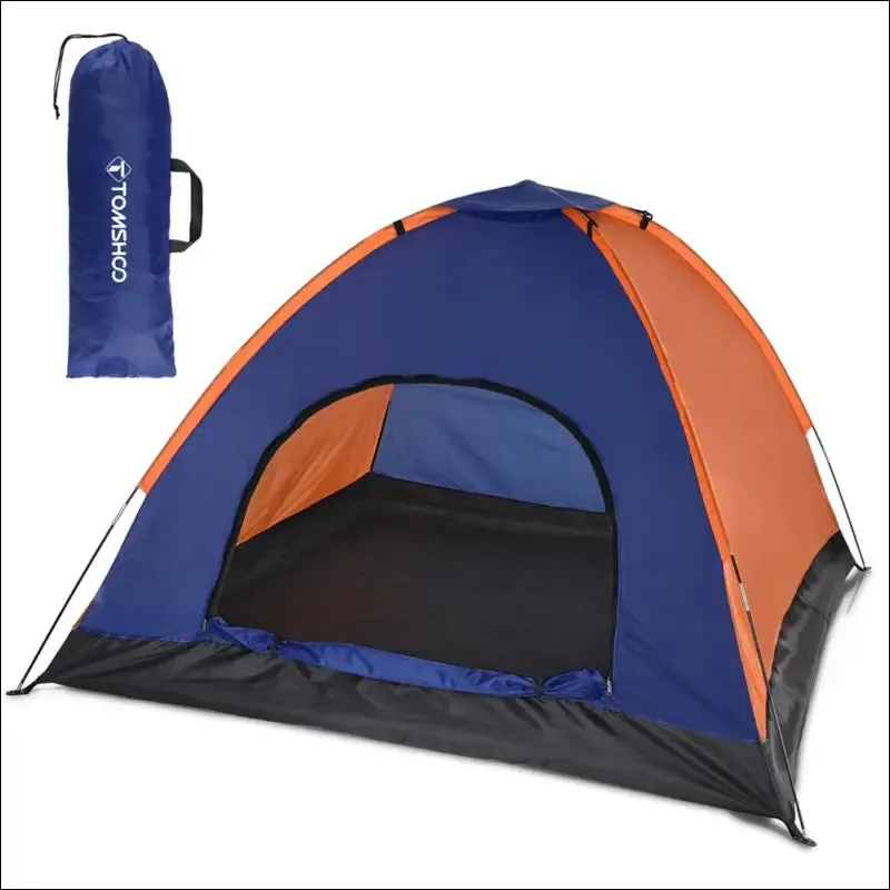 Tomshoo 3-4 persons camping tent lightweight outdoor backpacking tent with rain fly for family