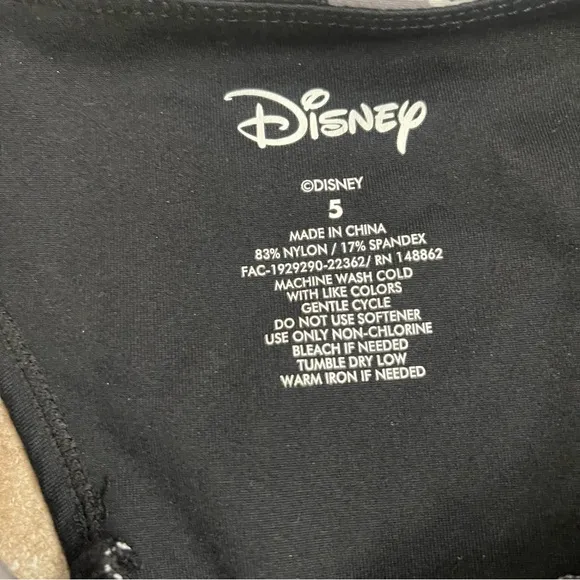 Torrid Sports Bra Disney Minnie Mouse Gray Leopard Work Out Athletic Size 5 EUC