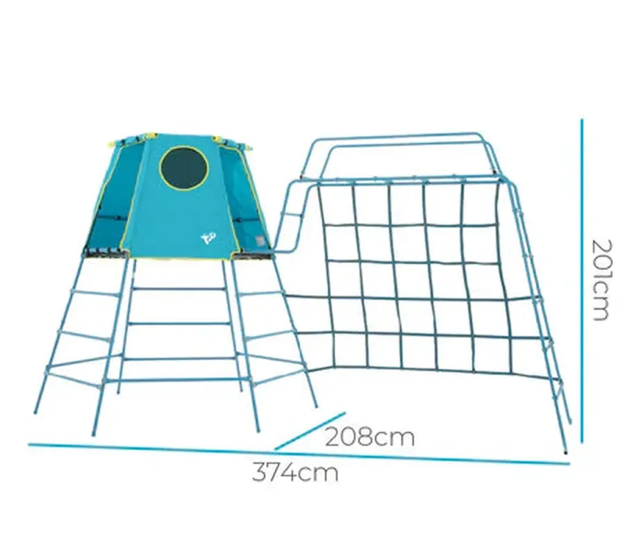 TP Explorer Metal Climbing Frame - Blue Edition (UK Mainland Only)