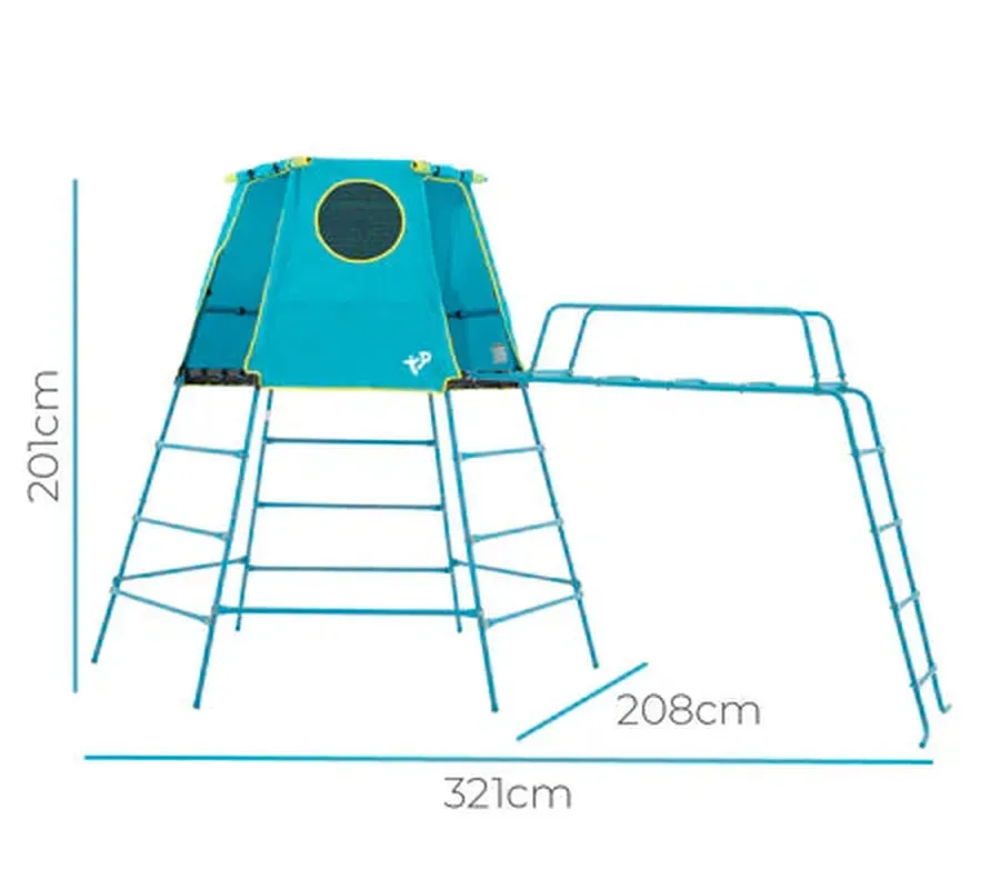 TP Explorer Metal Climbing Frame - Blue Edition (UK Mainland Only)
