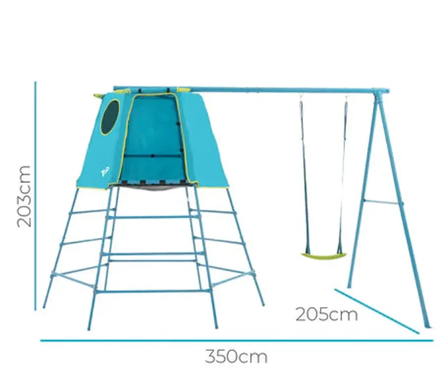 TP Explorer Metal Climbing Frame - Blue Edition (UK Mainland Only)