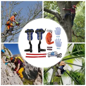Tree Climbing Spike Set Adjustable Tree Climbing Gear Set