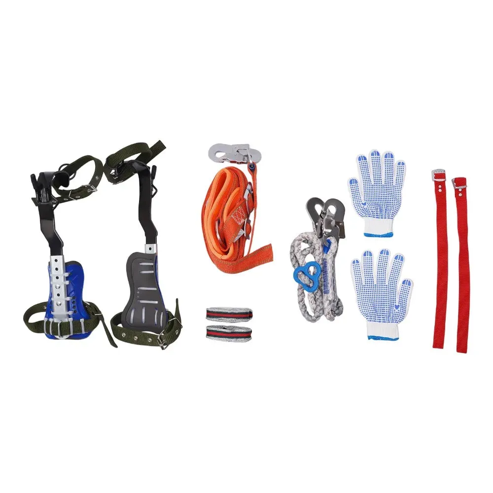 Tree Climbing Spike Set Adjustable Tree Climbing Gear Set