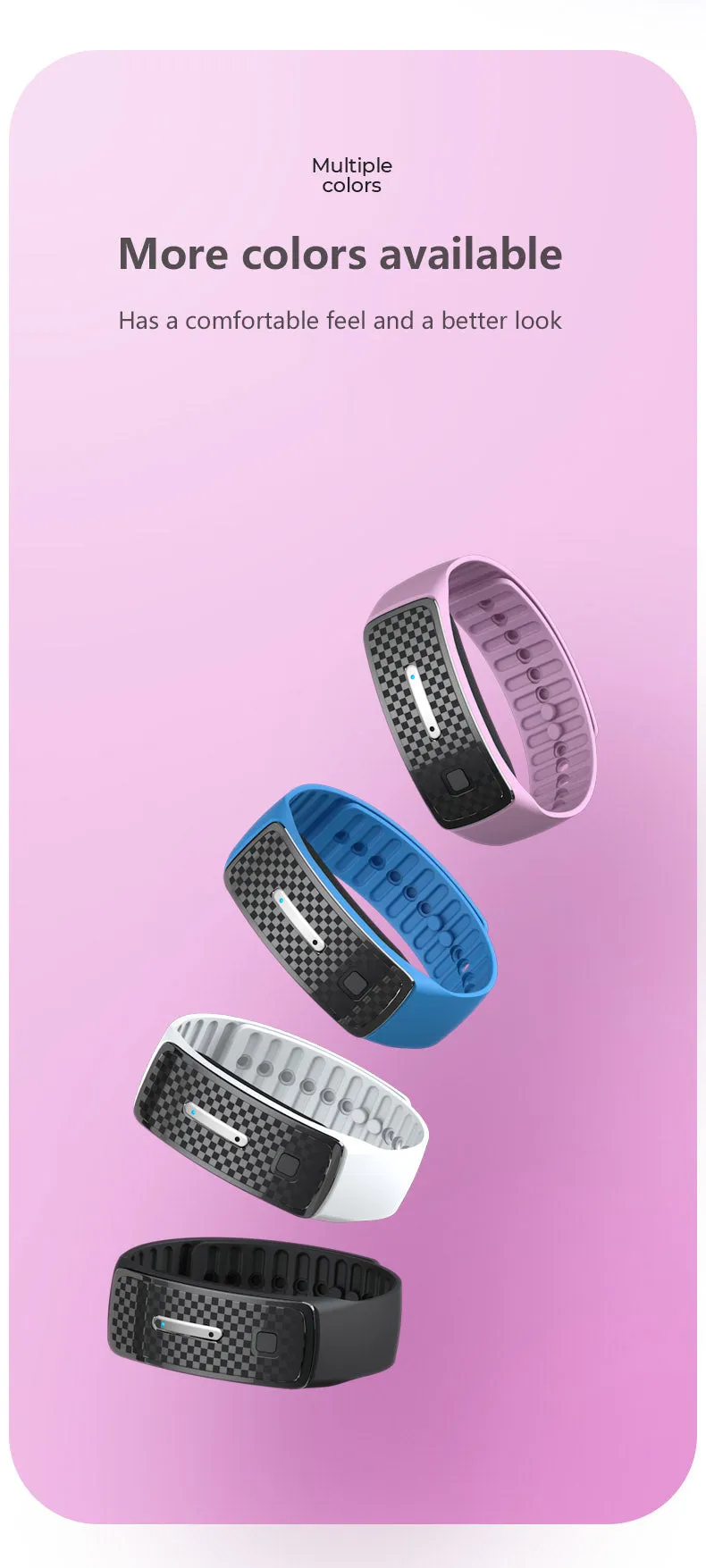 Ultrasound Mosquito Repellent Bracelet Anti Insect Wrist Band