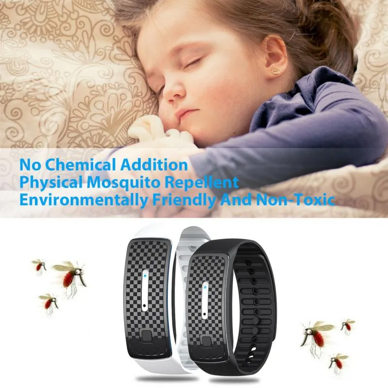 Ultrasound Mosquito Repellent Bracelet Anti Insect Wrist Band