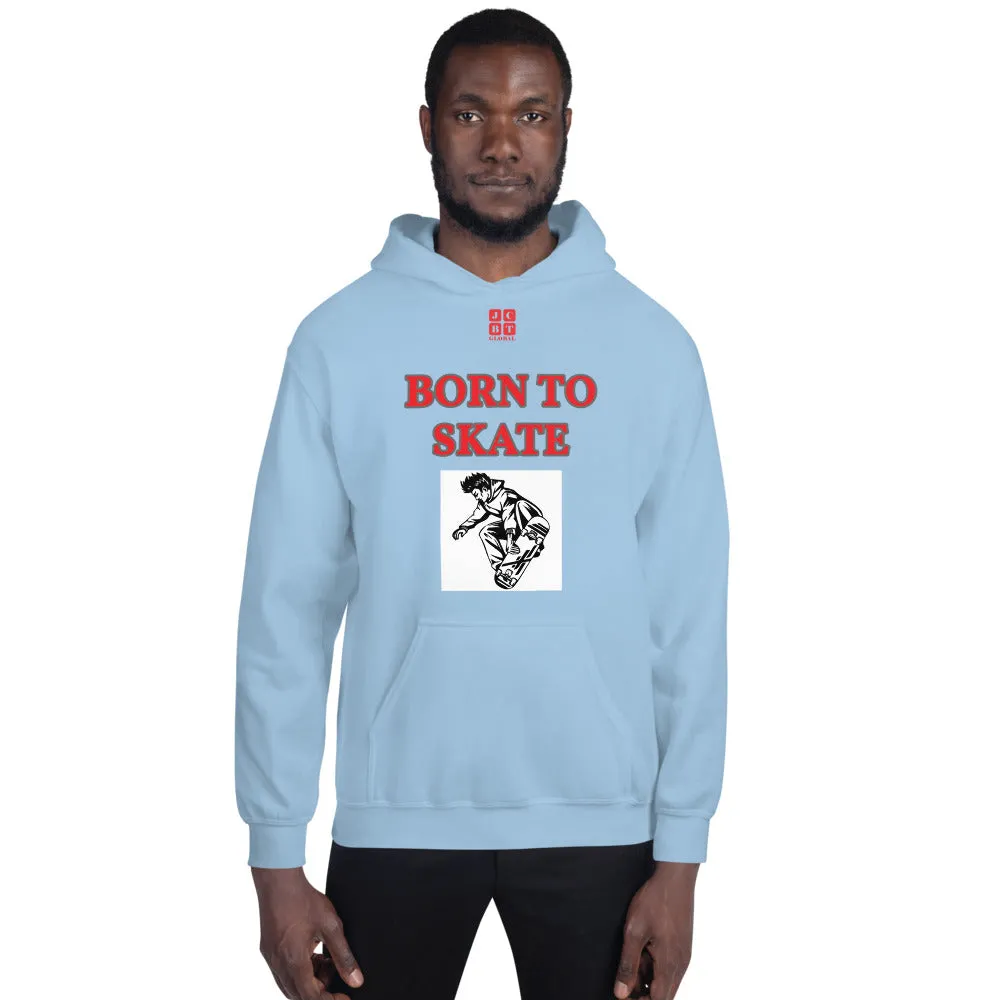 Unisex Hoodie "1041-0071 Born To Skate (Black Logo)"