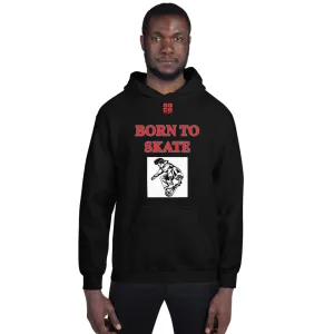 Unisex Hoodie "1041-0071 Born To Skate (Black Logo)"