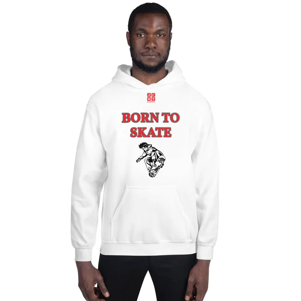 Unisex Hoodie "1041-0071 Born To Skate (Black Logo)"