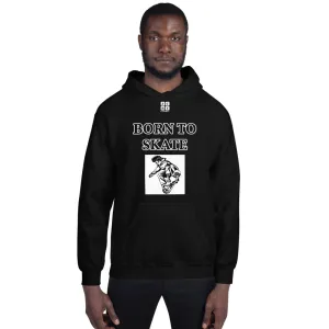 Unisex Hoodie "1041-0071 Born To Skate (White Logo)"