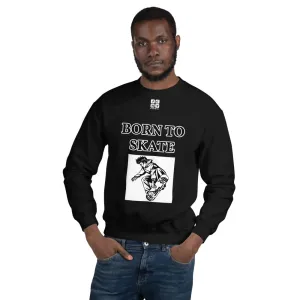 Unisex Sweatshirt "1031-0071 Born To Skate (White Logo)"