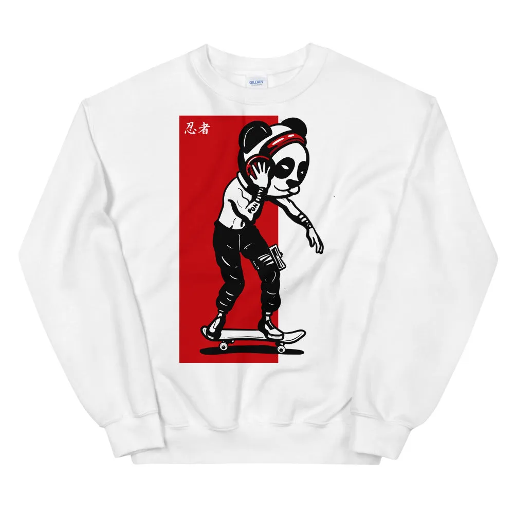 Urban Ninja "Red Line 2" Unisex Sweatshirt