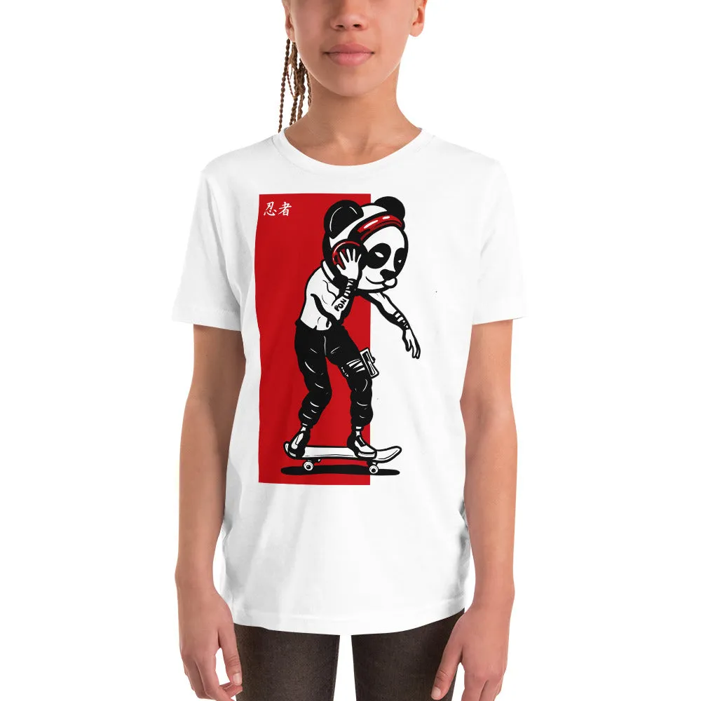 Urban Ninja "Red line 2" Youth Short Sleeve T-Shirt