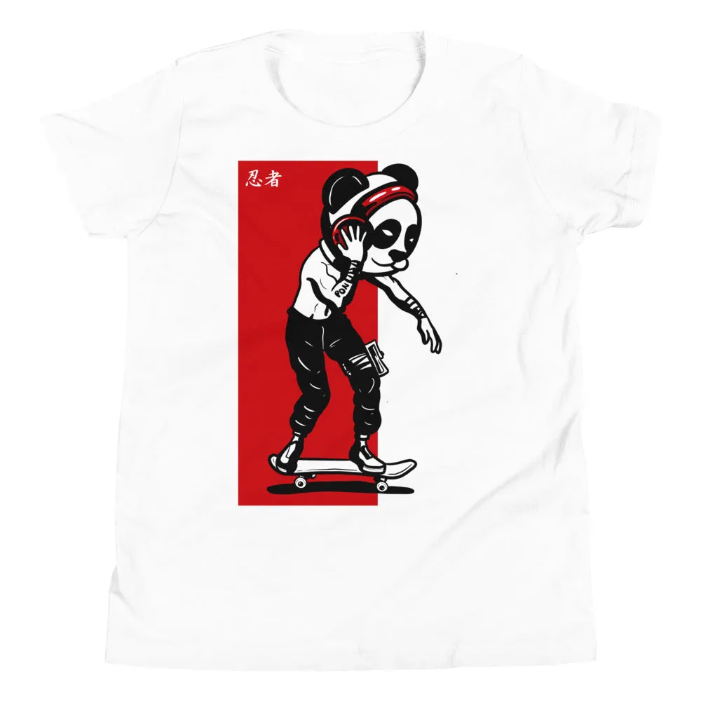 Urban Ninja "Red line 2" Youth Short Sleeve T-Shirt