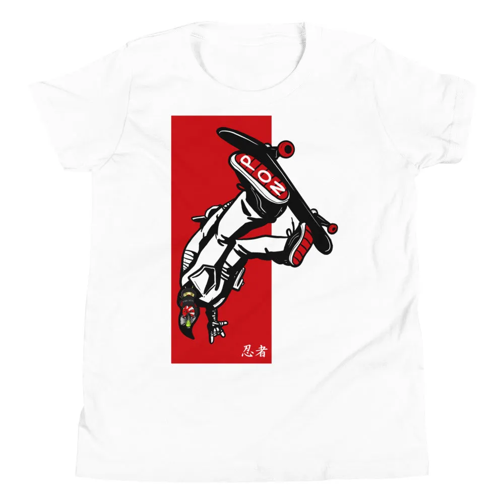 Urban Ninja "Red Line 3" Youth Short Sleeve T-Shirt