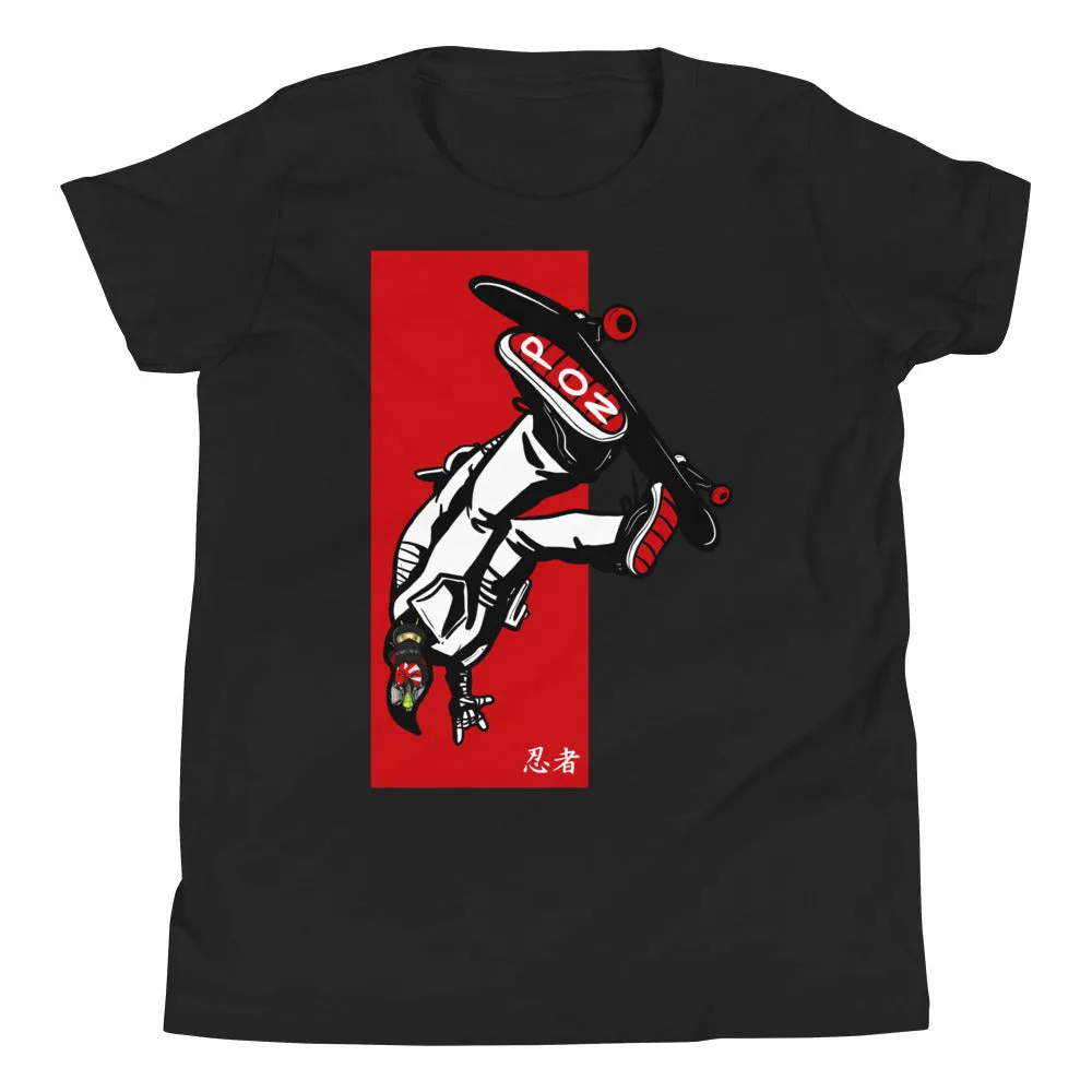 Urban Ninja "Red Line 3" Youth Short Sleeve T-Shirt