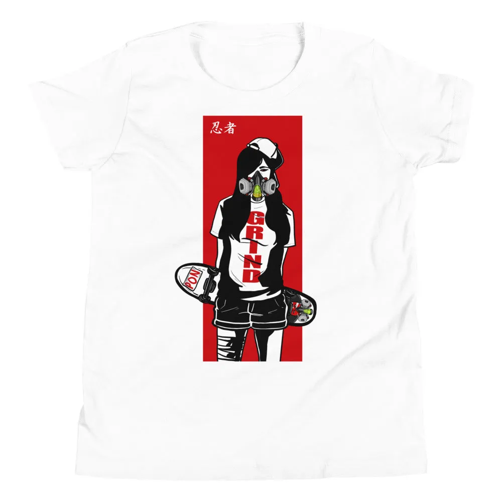 Urban Ninja "Red Line 4" Youth Short Sleeve T-Shirt