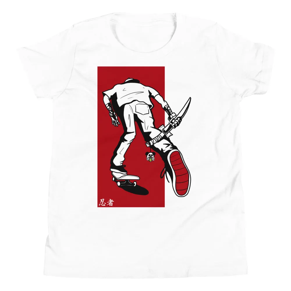 Urban Ninja "Red Line" Youth Short Sleeve T-Shirt