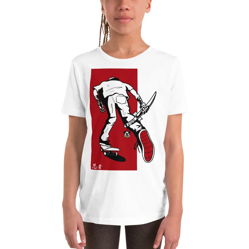 Urban Ninja "Red Line" Youth Short Sleeve T-Shirt
