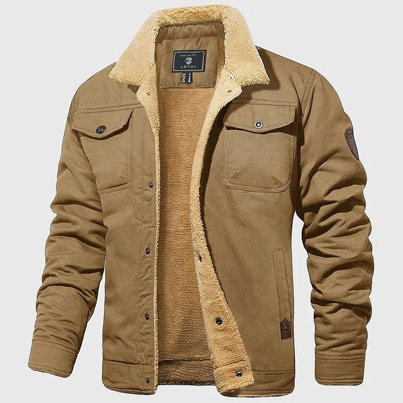 UrbanShield™ | Men's Casual Outdoor Jacket | Long Sleeve, Lightweight Fabric & Weather-Resistant Design