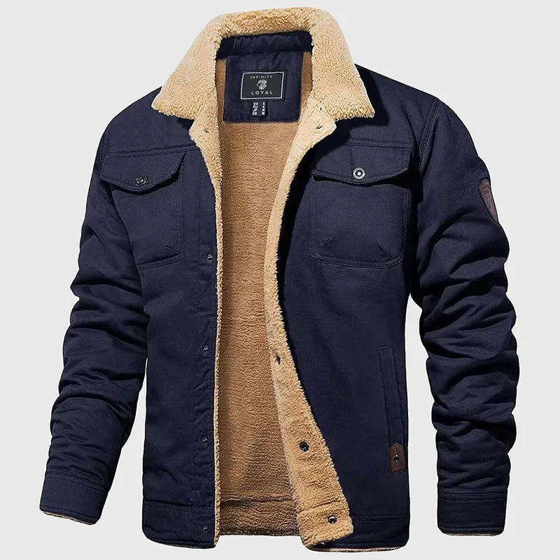UrbanShield™ | Men's Casual Outdoor Jacket | Long Sleeve, Lightweight Fabric & Weather-Resistant Design