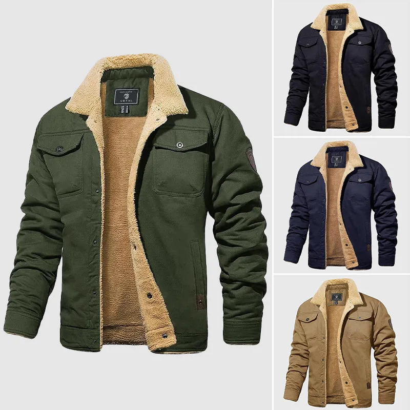 UrbanShield™ | Men's Casual Outdoor Jacket | Long Sleeve, Lightweight Fabric & Weather-Resistant Design