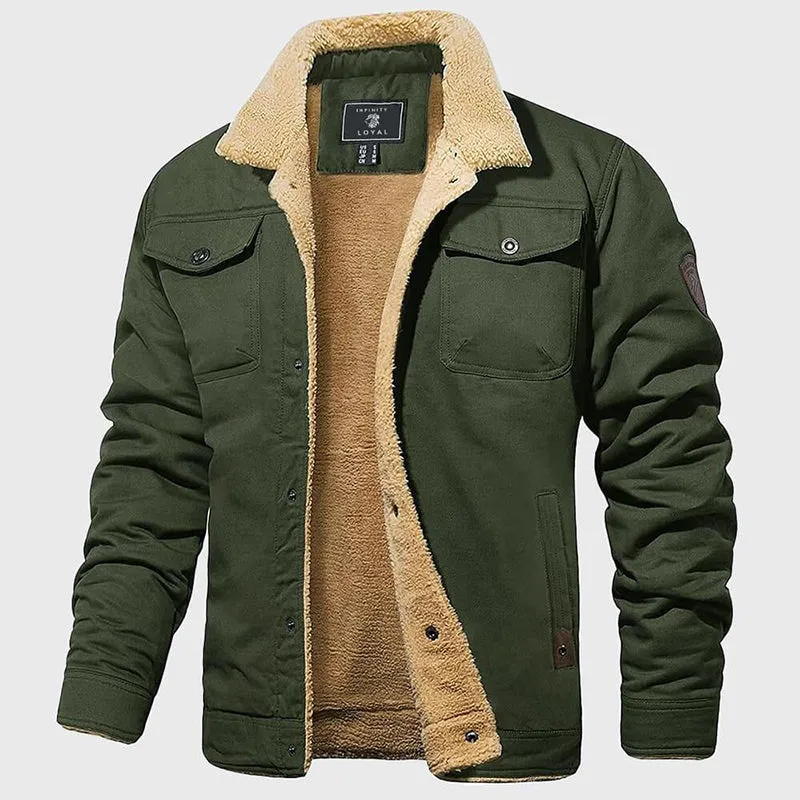 UrbanShield™ | Men's Casual Outdoor Jacket | Long Sleeve, Lightweight Fabric & Weather-Resistant Design