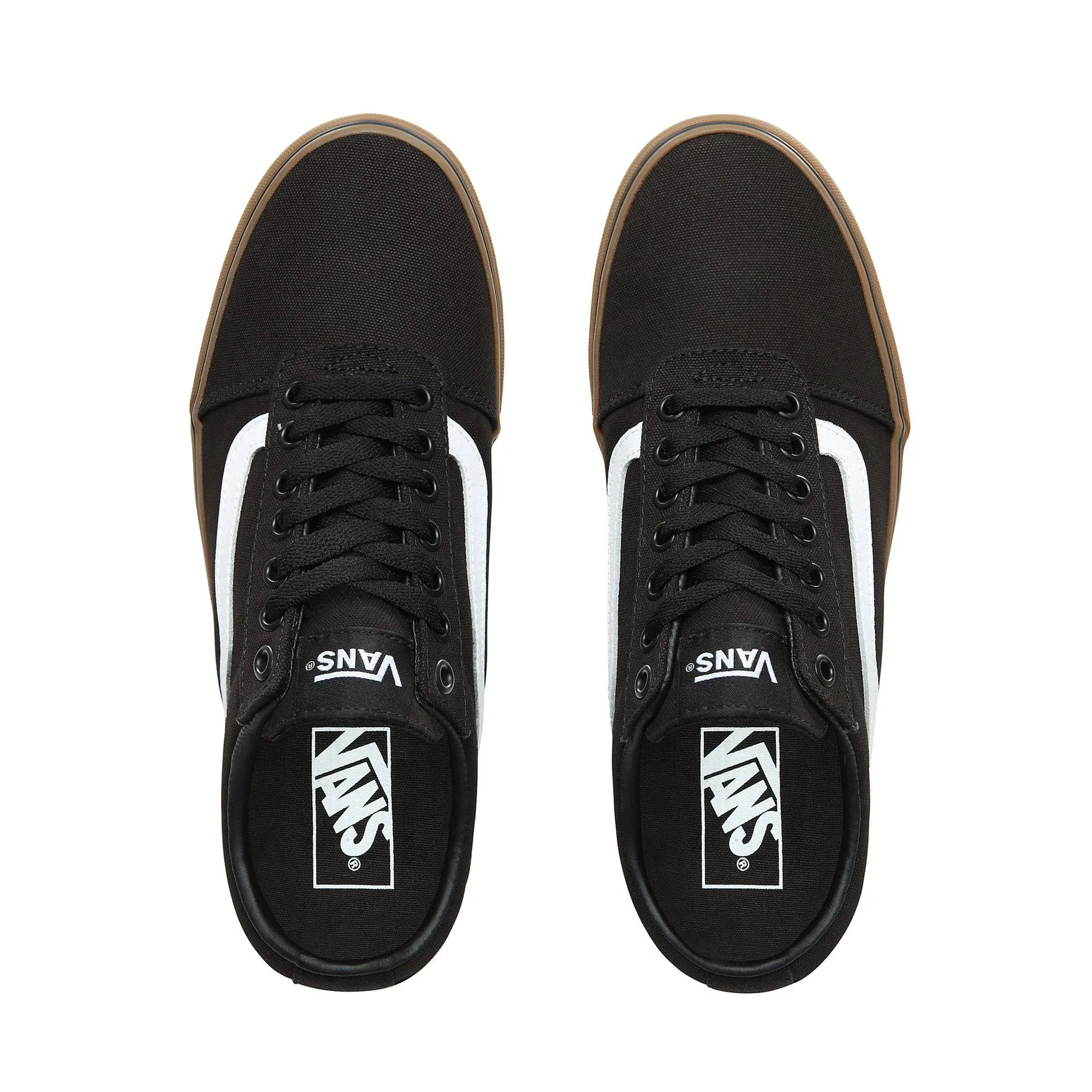 Vans Mens Ward Canvas -BLACK/GUM