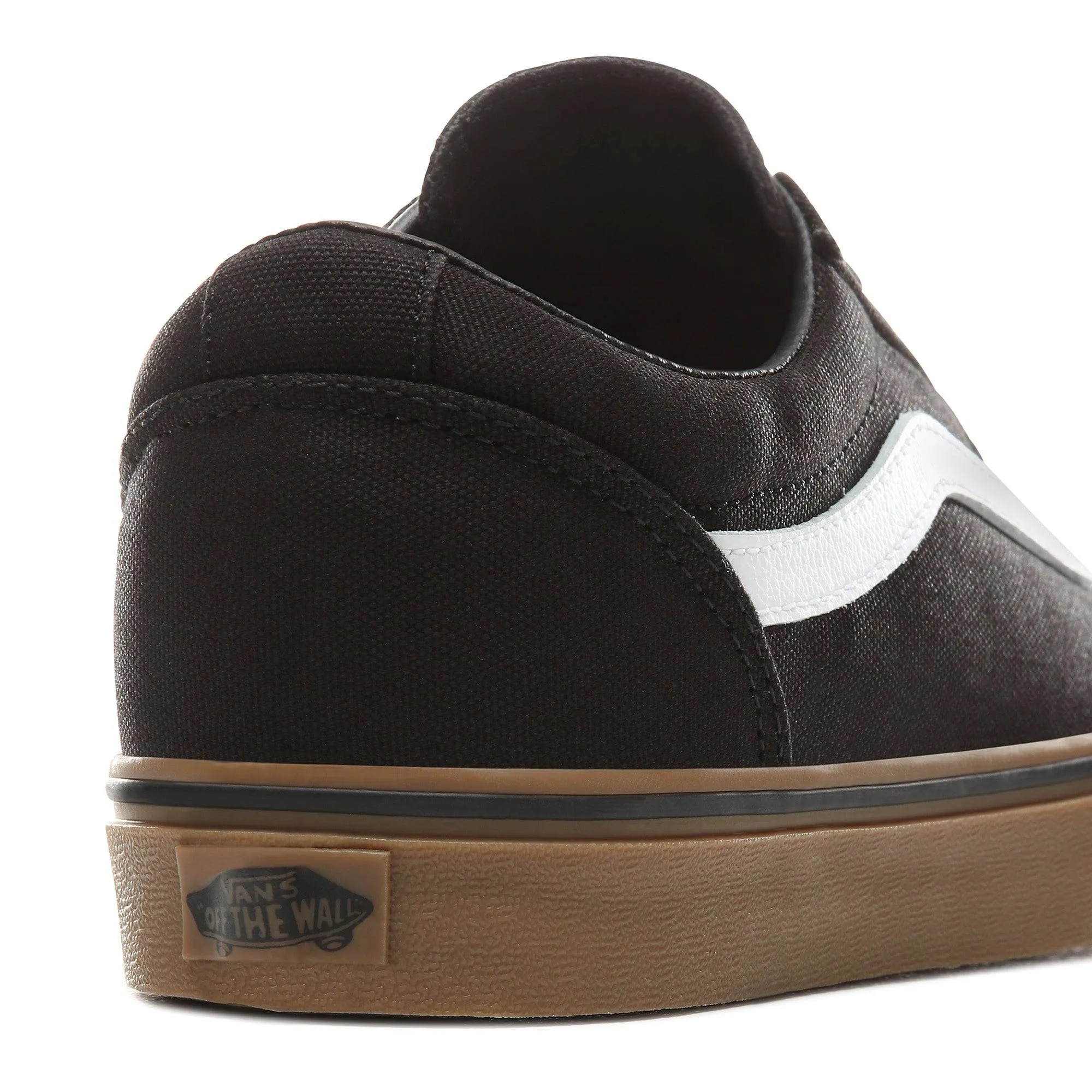 Vans Mens Ward Canvas -BLACK/GUM