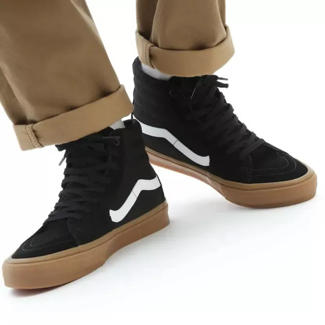 Vans Skate SK8-Hi Shoes - Black/Gum