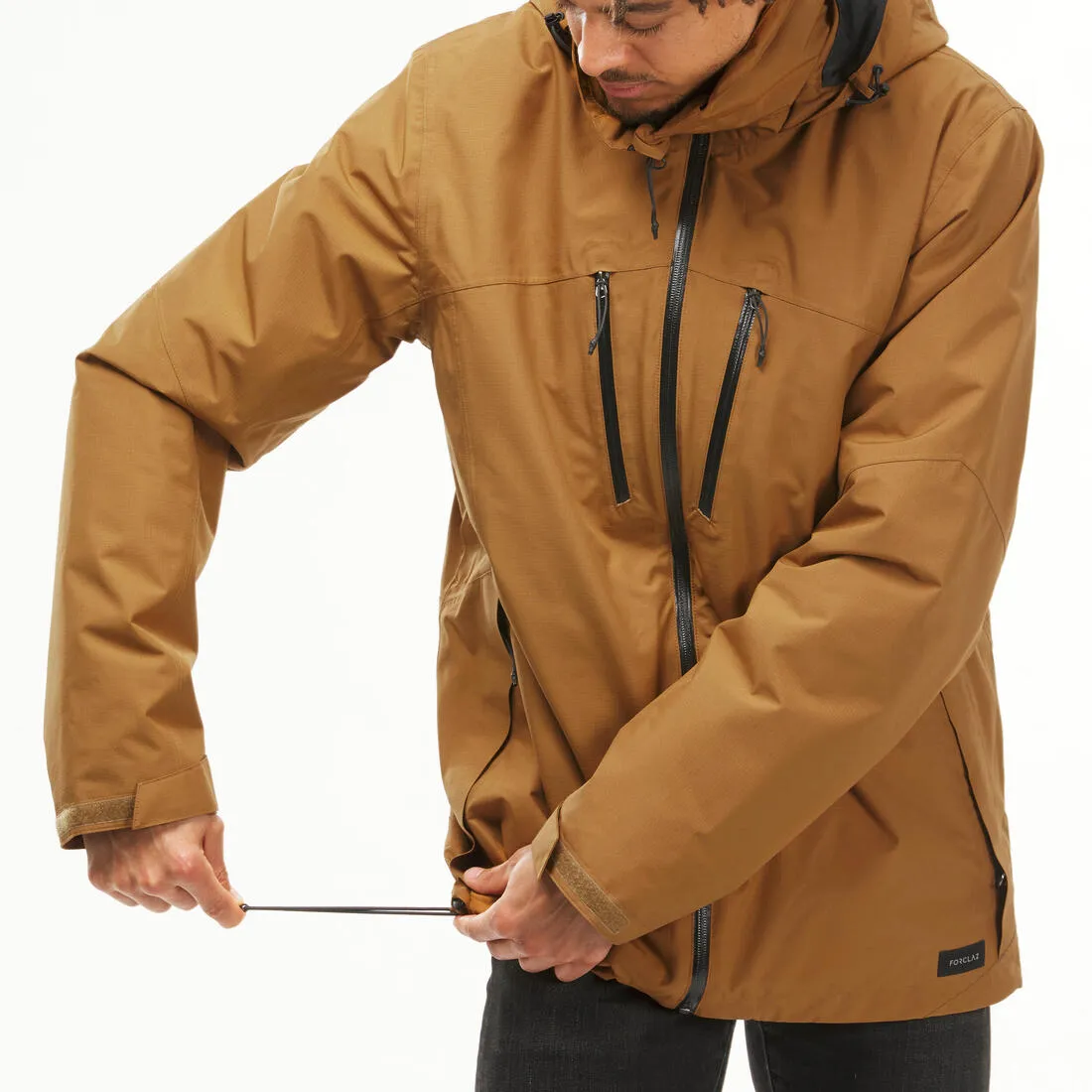 Veste 3en1 de randonnée -10°C imperméable homme, MH500 Mountain