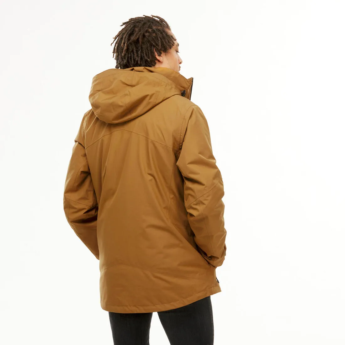 Veste 3en1 de randonnée -10°C imperméable homme, MH500 Mountain