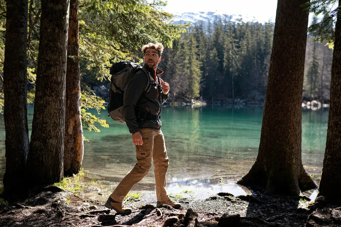 Veste 3en1 de randonnée -10°C imperméable homme, MH500 Mountain