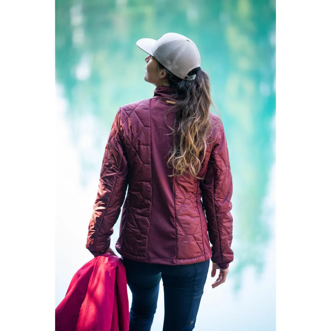 Veste 3en1 imperméable de randonnée - sh500 mountain -10°c - femme