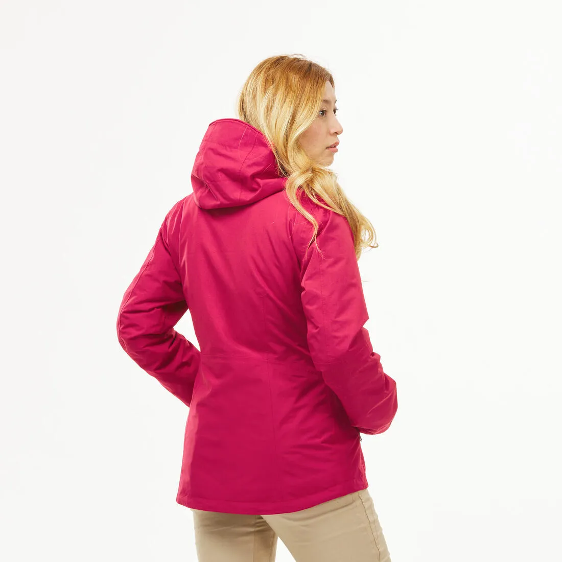 Veste 3en1 imperméable de randonnée - sh500 mountain -10°c - femme