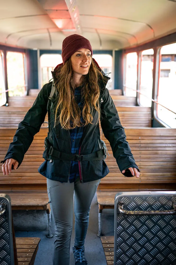 Veste 3en1 imperméable de randonnée - sh500 mountain -10°c - femme