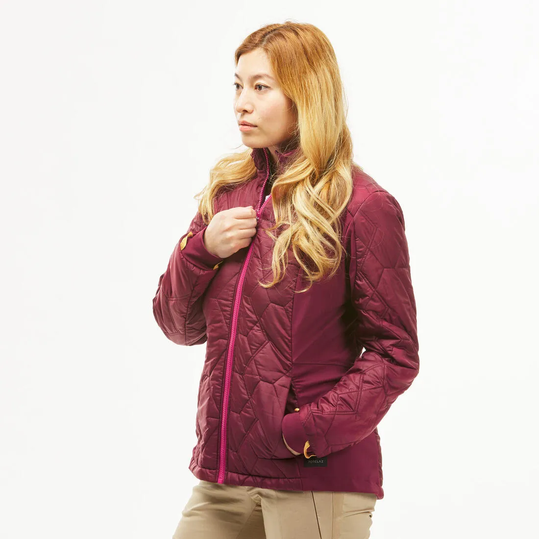 Veste 3en1 imperméable de randonnée - sh500 mountain -10°c - femme