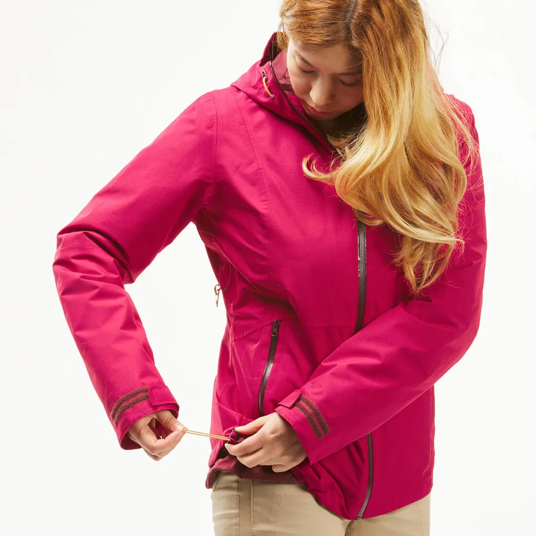 Veste 3en1 imperméable de randonnée - sh500 mountain -10°c - femme