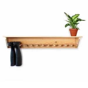 Wall Hanging Welly Rack (6 pair)