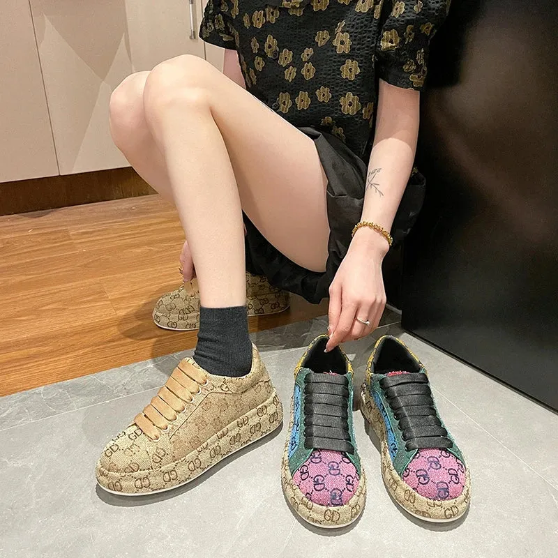 Women Sneakers Luxury Rhinestone Casual Shoes Women Outdoor Platform Running Shoes Designer Female Sports Shoes zapatos de mujer